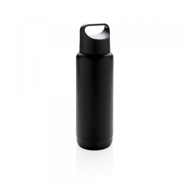 Flasche mit leuchtendem Logo